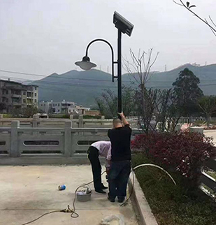 丹江口市庭院燈工程案例