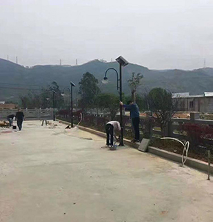 丹江口市太陽能庭院燈工